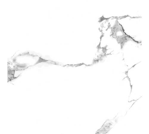 Statuario Crown Керамогранит белый 60x60 сатинированный