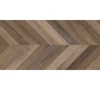 Wood Latina Brown Chevron M Керамогранит коричневый 60х120 матовый карвинг