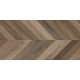 Wood Latina Brown Chevron M Керамогранит коричневый 60х120 матовый карвинг