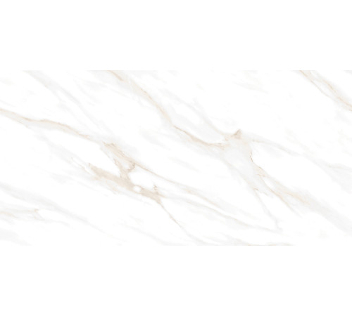 Calacatta Clarity Gold Керамогранит белый 60х120 Полированный