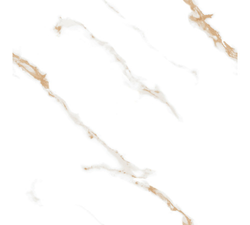 Calacatta Sharp Gold Керамогранит белый 60х60 Полированный