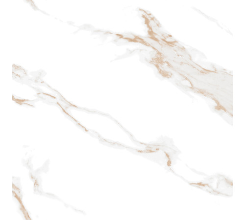 Calacatta Sharp Gold Керамогранит белый 60х60 Полированный