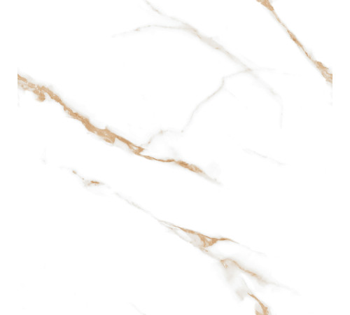 Calacatta Sharp Gold Керамогранит белый 60х60 Полированный