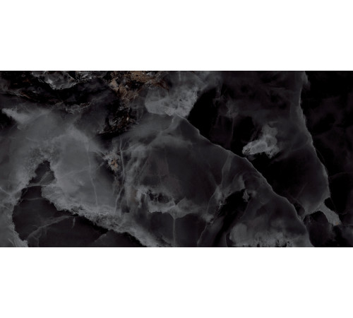 Andora Black Керамогранит чёрный 60х120 полированный