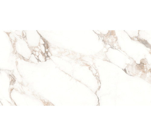 Statuario Ice Керамогранит белый 60х120 лаппатированный шайн