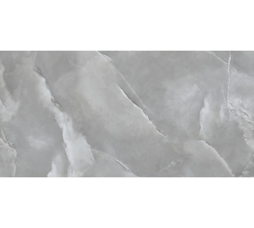 Snowy Night Керамогранит серый 60х120 лаппатированный шайн