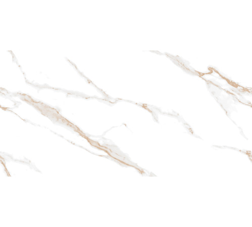 Calacatta Sharp Gold Керамогранит белый 60х120 Полированный