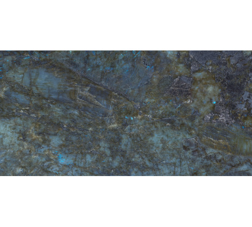 Rigel Azul Керамогранит синий 80х160 матовый+гл.чернила