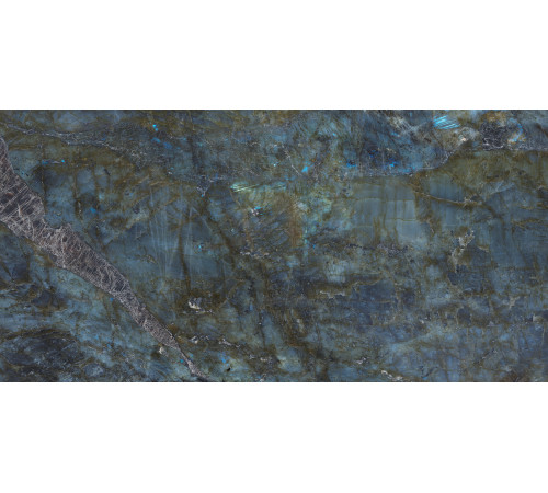 Rigel Azul Керамогранит синий 80х160 матовый+гл.чернила