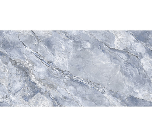 Ocean Gorgeous Blue Керамогранит голубой 60х120 Полированный