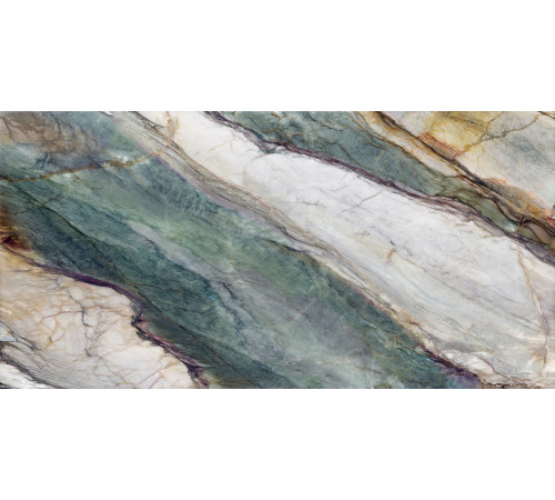 Magic Green Керамогранит зелёный 80х160 полированный