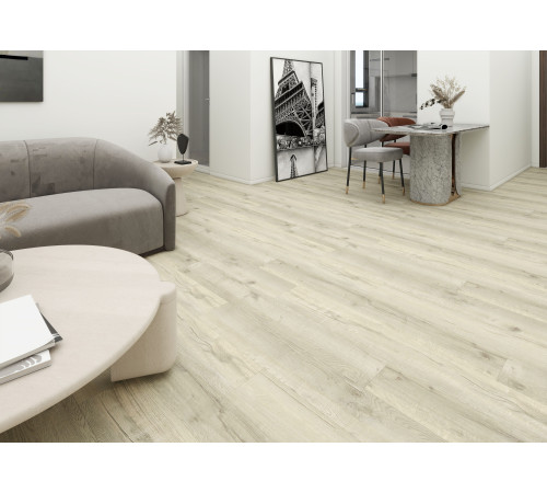 SPC Respect 0,5/43 4V (1220 х 182 х 5 мм) с подложкой 8306  Дуб Скандик (2,22 кв м)