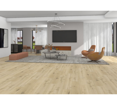 SPC Respect 0,5/43 4V (1220 х 182 х 5 мм) с подложкой 8310 Дуб Шампань (2,22 кв м)