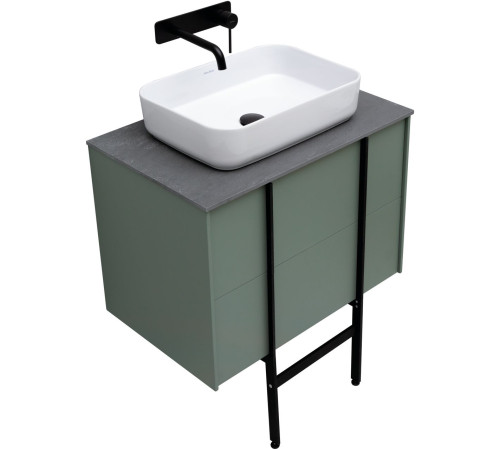 Тумба под раковину Allen Brau Reality 70 1.32004.CGM олива матовый