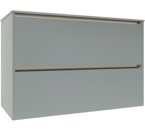 Тумба под раковину Allen Brau Activity 100 1.34014.PWM папирус матовый/олива браш