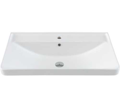 Тумба под раковину Aquanet Оптима 80 дуб рустикальный/белый сатин