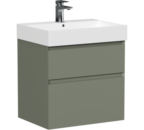 Тумба под раковину Allen Brau Infinity 60 1.210024.CGM олива матовый