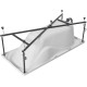 Каркас сварной для ванны Aquanet Grenada 180x80