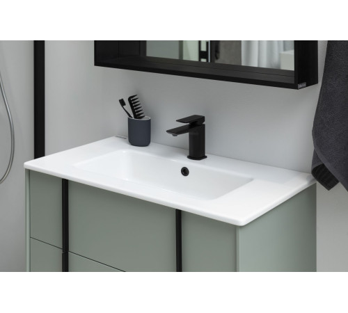 Тумба под раковину Allen Brau Reality 80 1.32005.CGM олива матовый