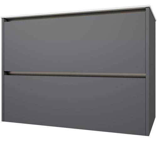 Тумба под раковину Allen Brau Activity 90 1.34013.PGM платина матовый/олива браш