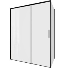 Душевой уголок Aquanet Pleasure Evo 150x80 AE65-150x80-BT профиль черный, прозрачное стекло