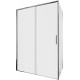 Душевой уголок Aquanet Pleasure Evo 130x90 AE65-130x90-CT профиль хром, прозрачное стекло