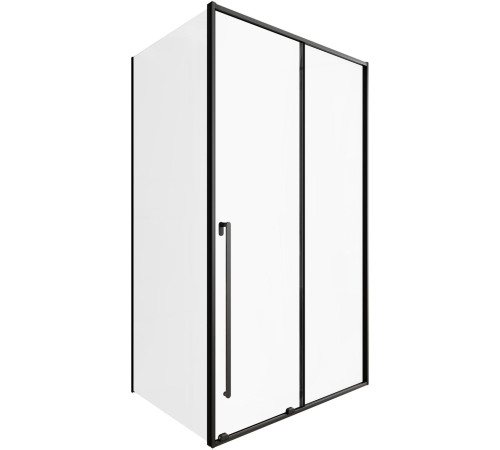 Душевой уголок Allen Brau Fantasy 120x100 3.11006.31 + 3.11014.31 черный матовый