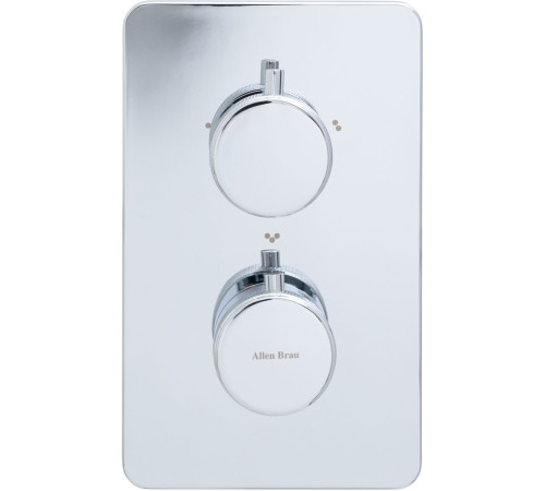 Смеситель для ванны Allen Brau Priority 5.31314-00 (с внутренней частью, 3 выхода) хром