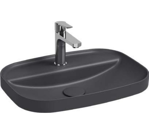 Раковина накладная Allen Brau Fantasy Sphere 55 4.11034.AN антрацит