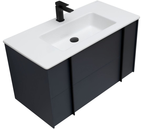 Тумба под раковину Allen Brau Reality 90 1.32006.AM антрацит матовый