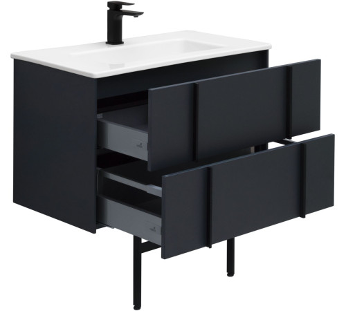 Тумба под раковину Allen Brau Reality 80 1.32005.AM антрацит матовый