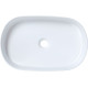 Раковина накладная Allen Brau Fantasy 55 4.11022.21 белый матовый