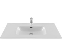 Раковина Aquanet Flat 100 белая