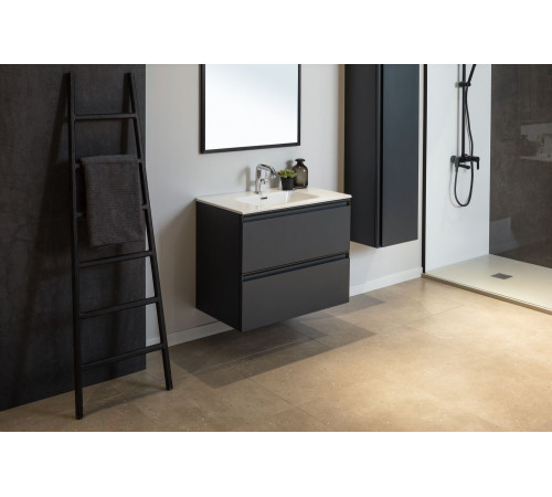 Тумба под раковину Allen Brau Eclipse 80 1.E1002.AM антрацит матовый