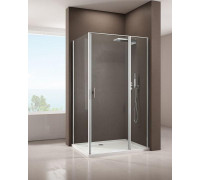 Душевой уголок Allen Brau Priority 90x80 3.31001.00 + 3.31013.00 хром