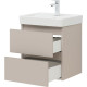 Тумба под раковину Aquanet Вега 2.0 50 бежевый