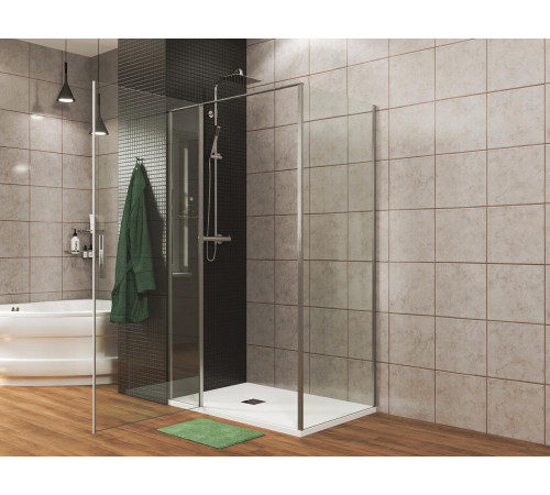 Душевой уголок Allen Brau Priority 140x90 3.31034.00 + 3.31043.00 хром