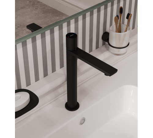 Смеситель для раковины Allen Brau Liberty 5.33002-31 черный матовый