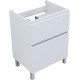Тумба под раковину Aquanet Вега 60 напольная, белый глянец