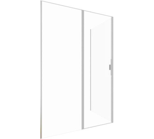 Душевой уголок Allen Brau Priority 140x100 3.31011.BA + 3.31020.BA серебро браш