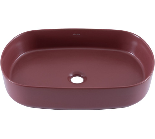 Раковина накладная Allen Brau Fantasy 55 4.11022.BD бордо