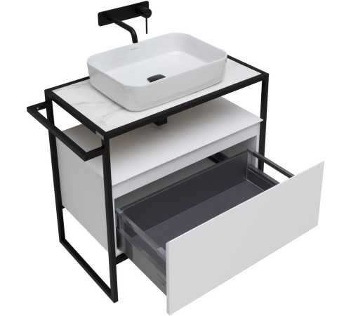 Тумба под раковину Allen Brau Priority 80 1.31002.WM белый матовый