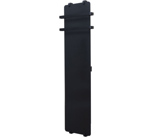 Полотенцесушитель электрический Allen Brau Infinity 180x44 с рейлингом 2.0 и креплением, черный матовый