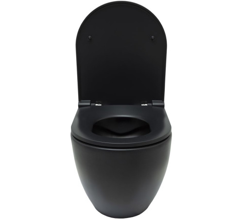 Чаша подвесного унитаза Allen Brau Reality 4.32006.31 черный матовый