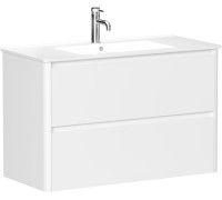 Тумба под раковину Allen Brau Gravity 100 1.370010.WM белый матовый