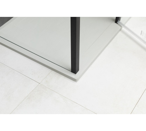 Душевой уголок Allen Brau Priority 100x100 3.31006.BBA + 3.31021.BBA черный браш