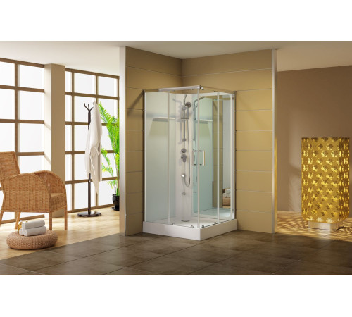 Душевая кабина Aquanet Passion S 3.0 90x90, прозрачное стекло