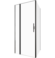 Душевой уголок Allen Brau Priority 90x100 3.31003.BBA + 3.31021.BBA черный браш