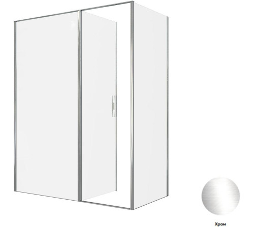 Душевой уголок Allen Brau Priority 160x80 3.31037.00 + 3.31040.00 хром