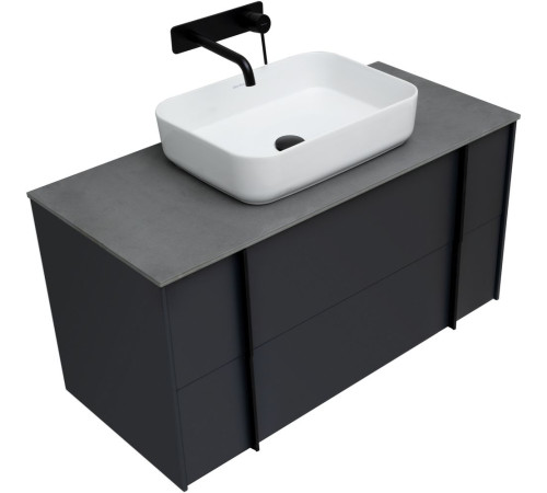 Тумба под раковину Allen Brau Reality 100 1.32007.AM антрацит матовый